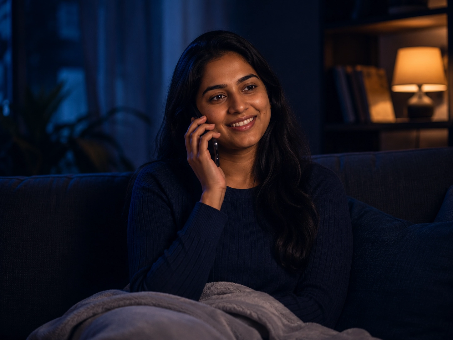 Private emotional listening support through voice call